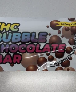 THC Bubble Chocolate Bar 600mg