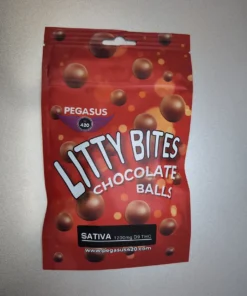 Litty Bites Chocolate Balls THC 1200mg